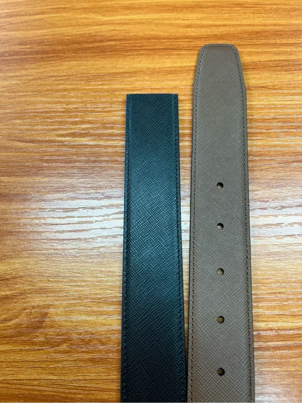 Classic Men's Leather Belt - Black, Brown, Red Options